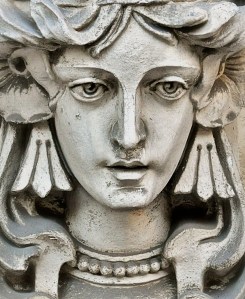 retrato femenino modernista