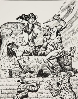 Conan y Belit. John Buscema
