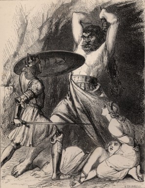 FP- king arthur and the giant of st. michael's mount