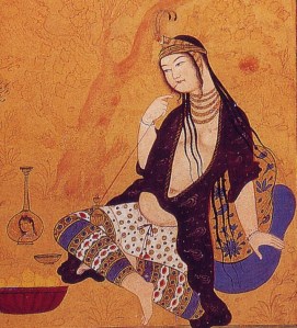 Muchacha_persa_Miniatura