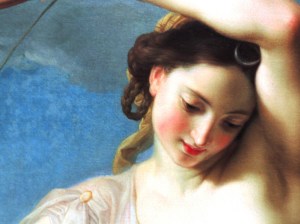 Diana y Cupido. Pompeo Batoni. Detalle