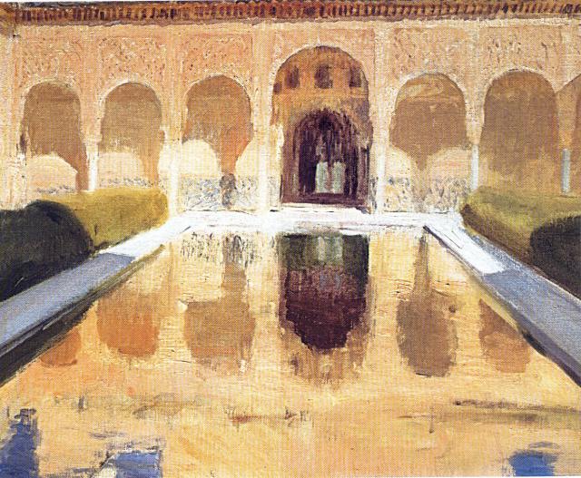 Joaquín Sorolla. Patio de Comares